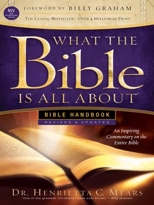 cover image of What the Bible Is All About NIV